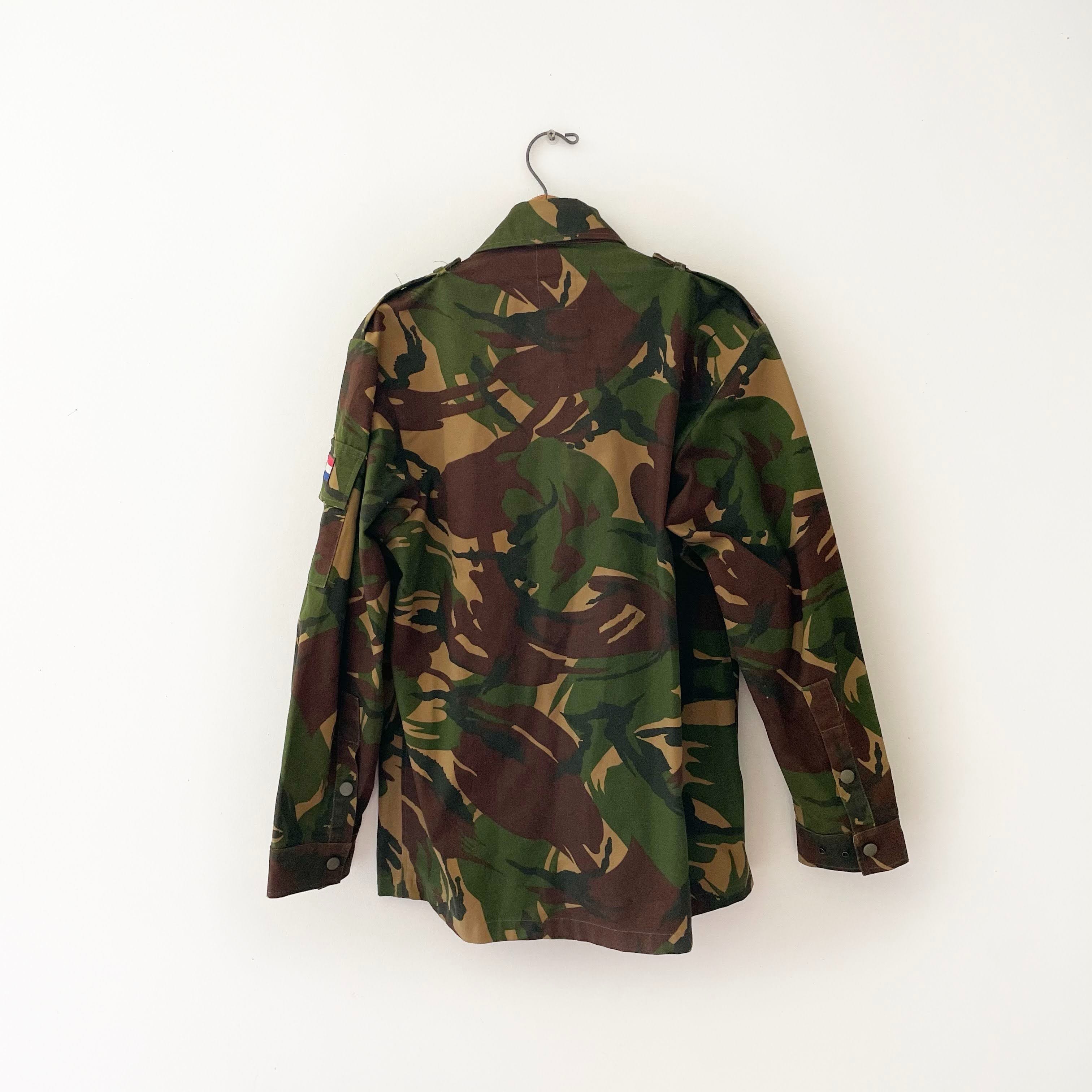 Vintage 90’s Military Camouflage Army Jacket by Wahler Kl | Shop THRILLING