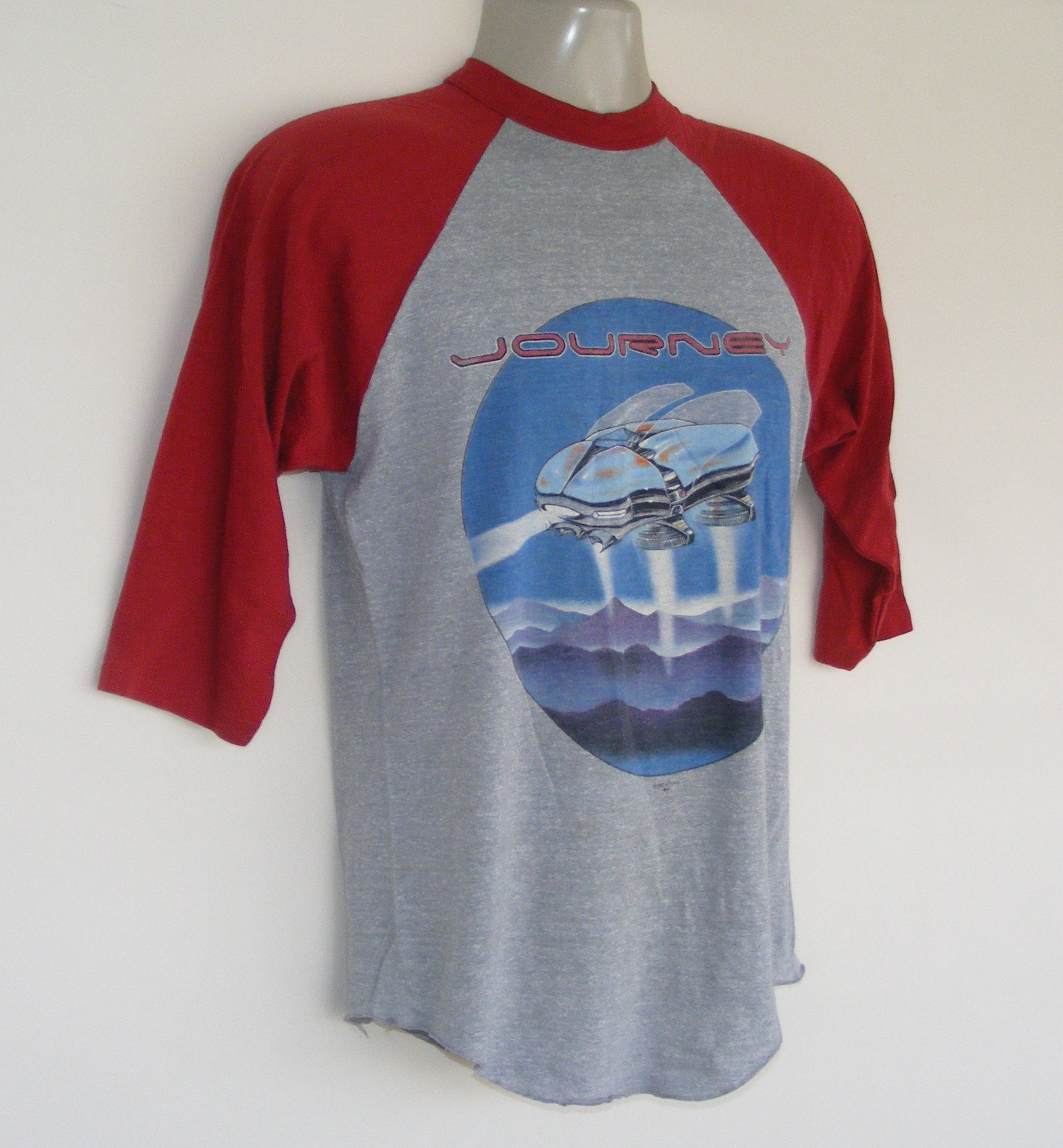Vintage 80s Journey Concert Jersey T-shirt Escape 1882 | Shop THRILLING