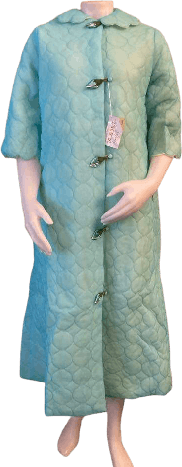 Vintage 60's Quilted Polyester Robe | Shop THRILLING
