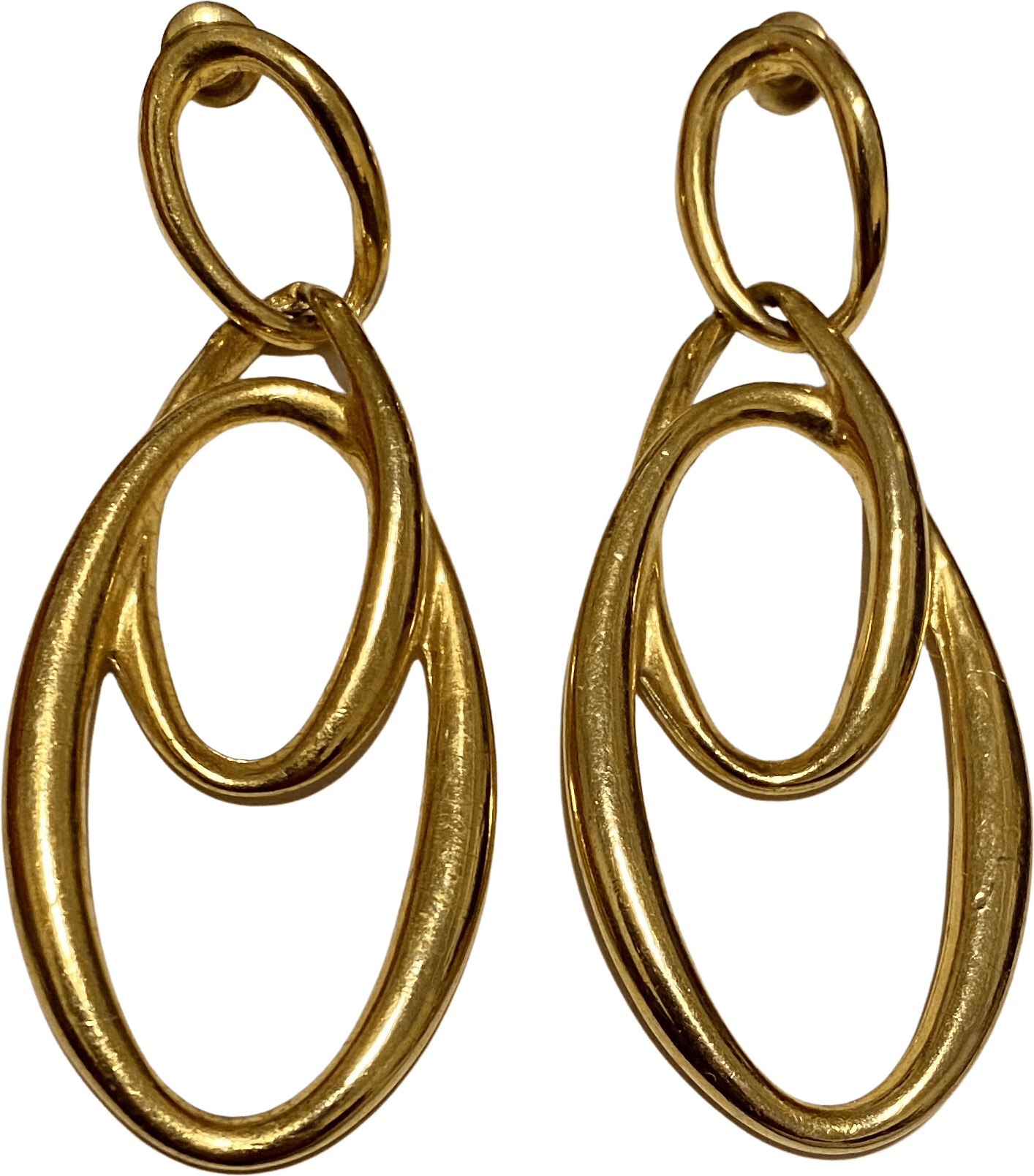 Vintage Minimal Gold Dangle Earrings | Shop THRILLING