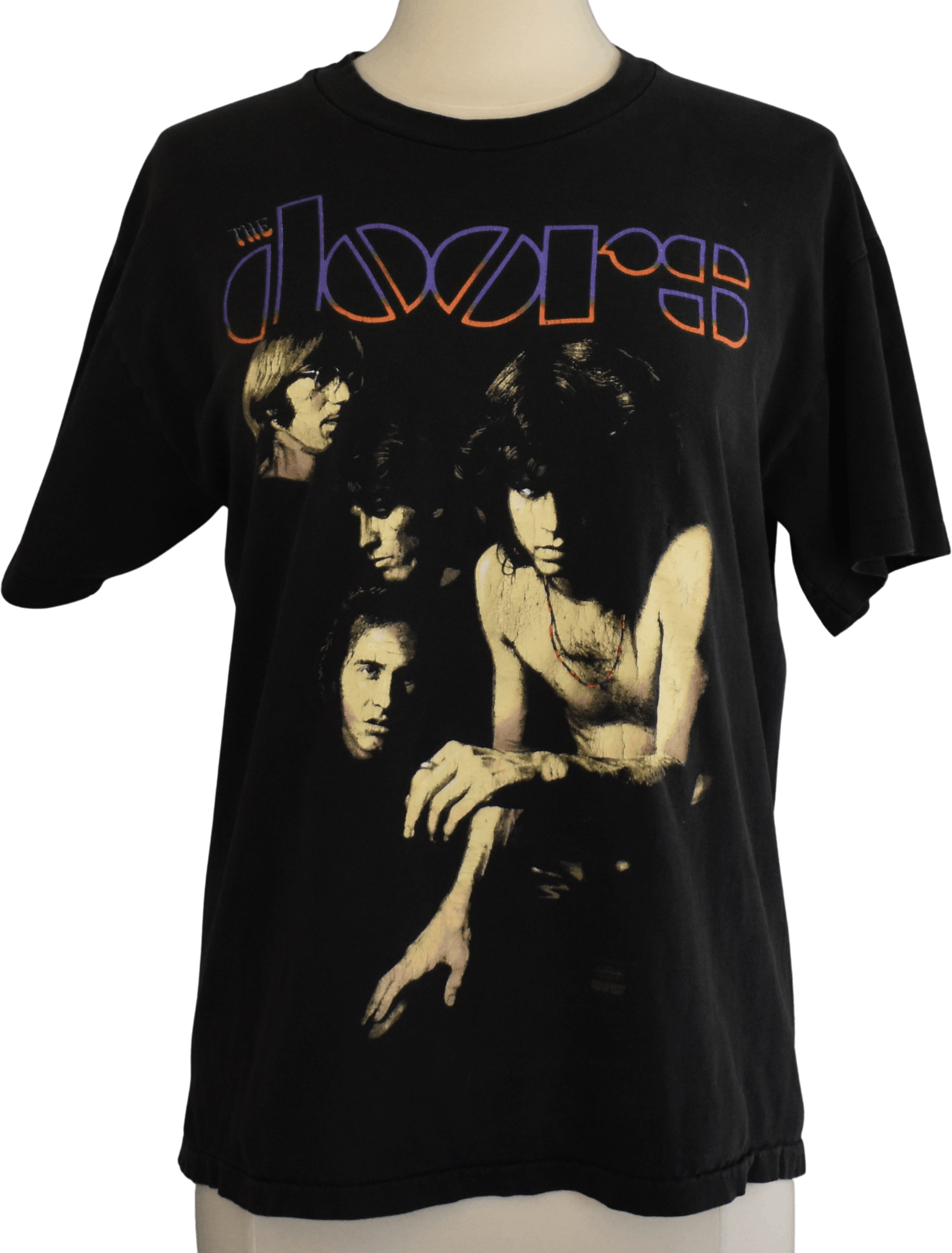 Vintage 90's The Doors Distressed Rock Band Tee by Hanes | Shop THRILLING