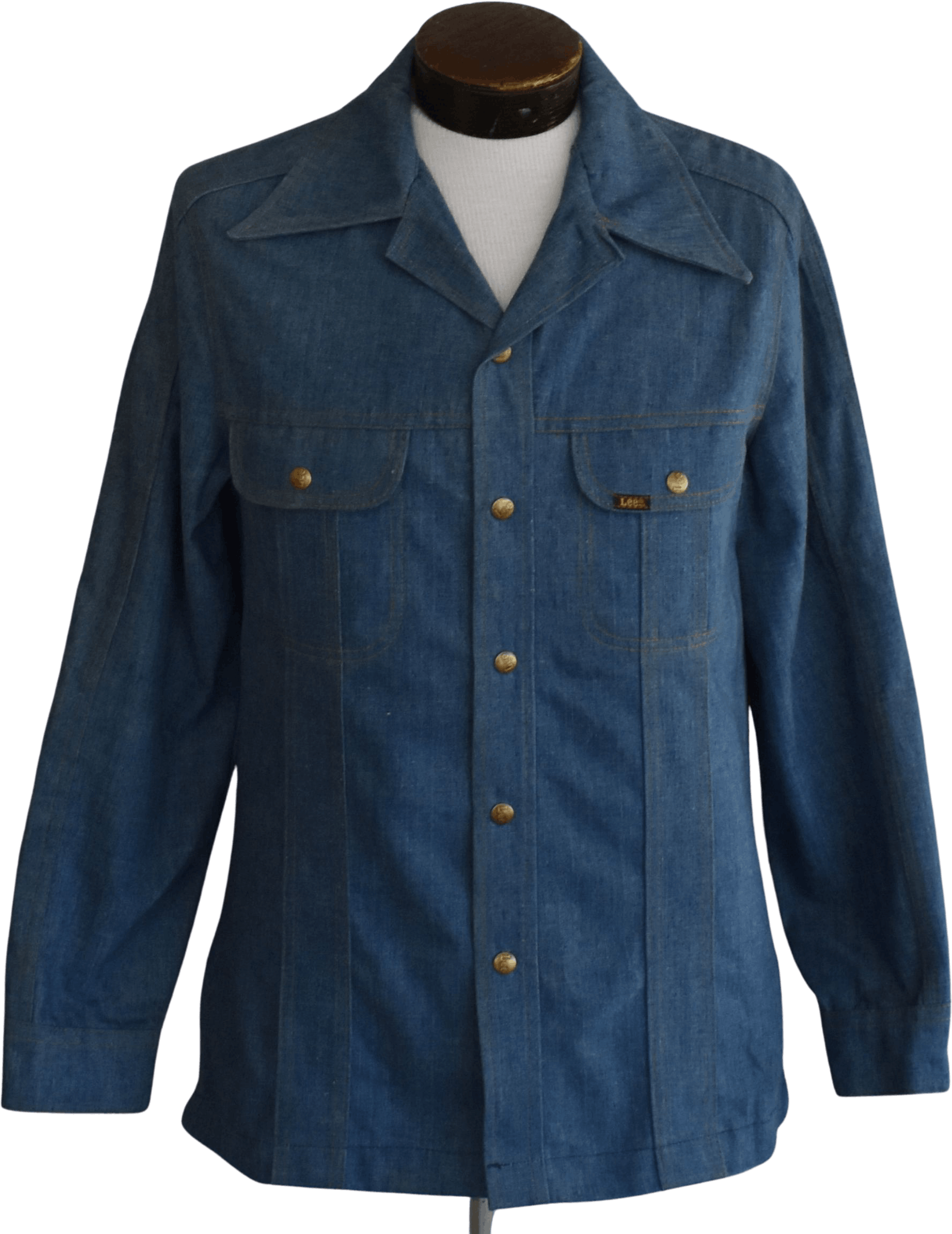 Vintage 70's Denim Snap Front Jacket by Lee | Shop THRILLING
