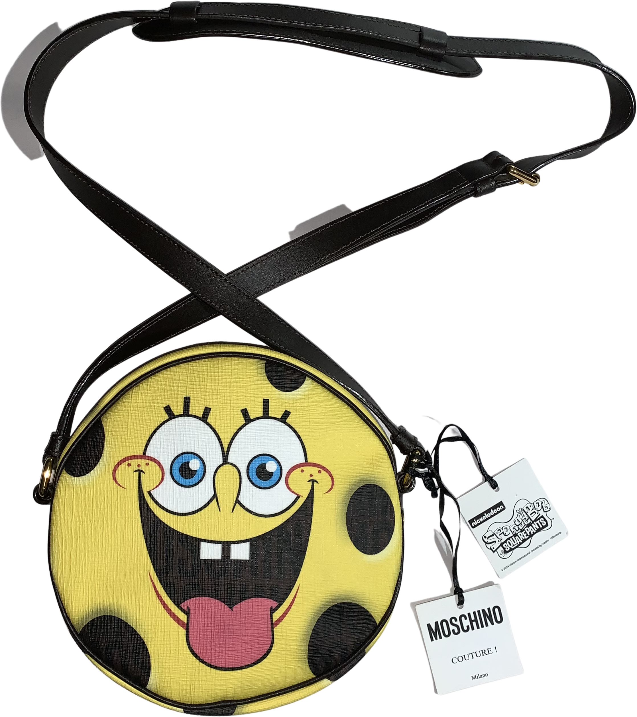 Moschino spongebob backpack hotsell