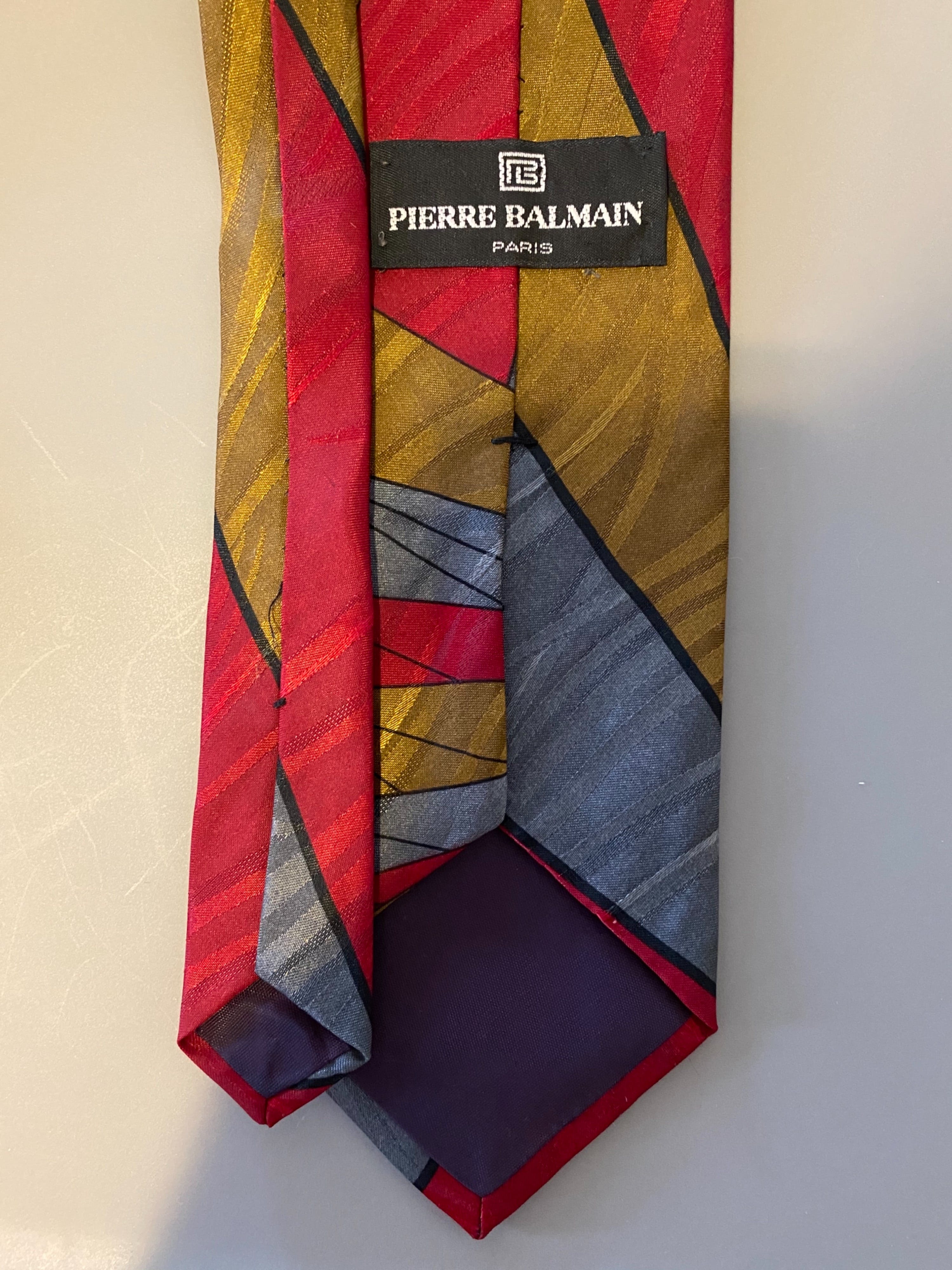 balmain paris tie