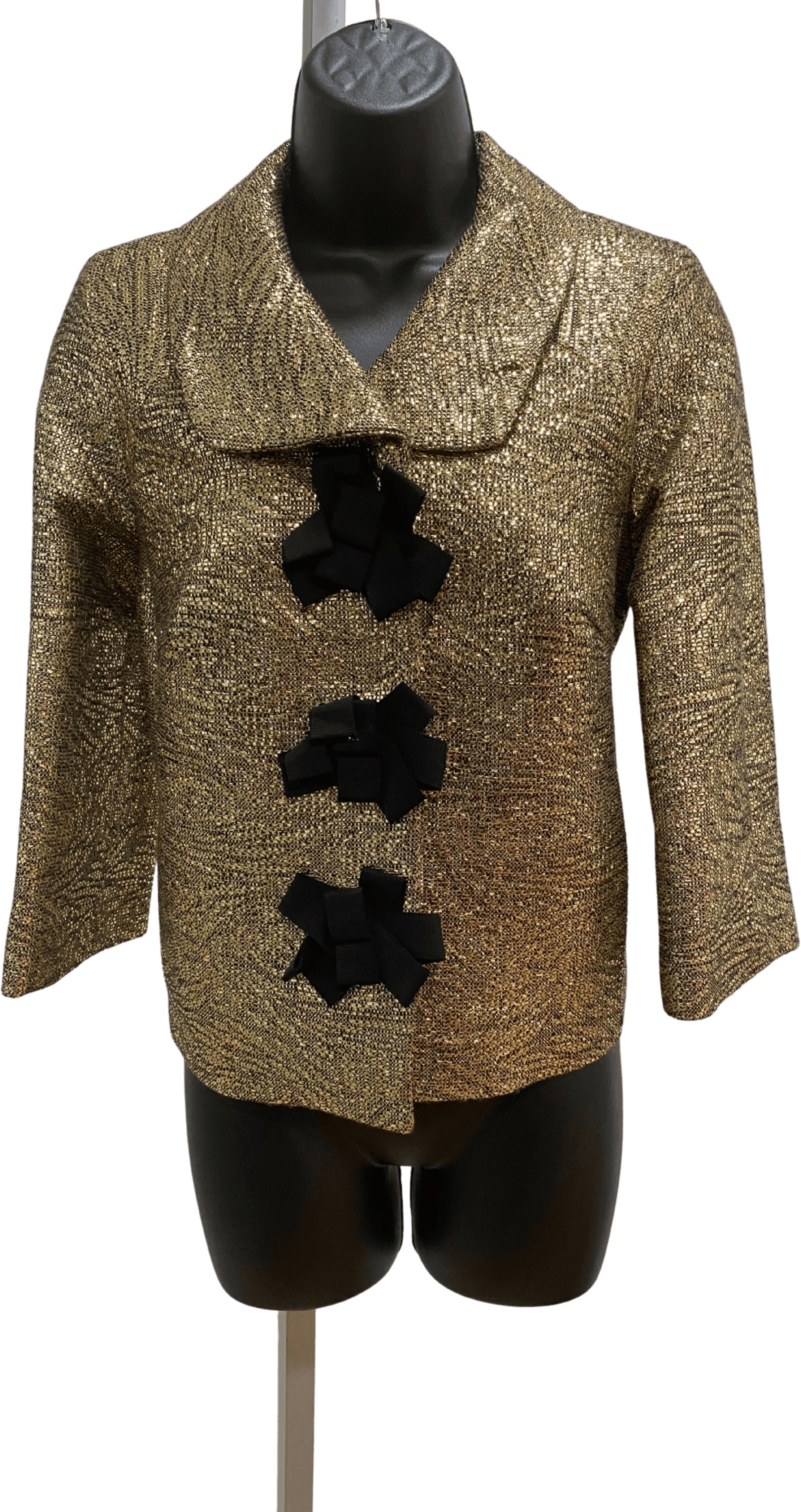 Vintage Gold Metallic Formal Jacket | Shop THRILLING
