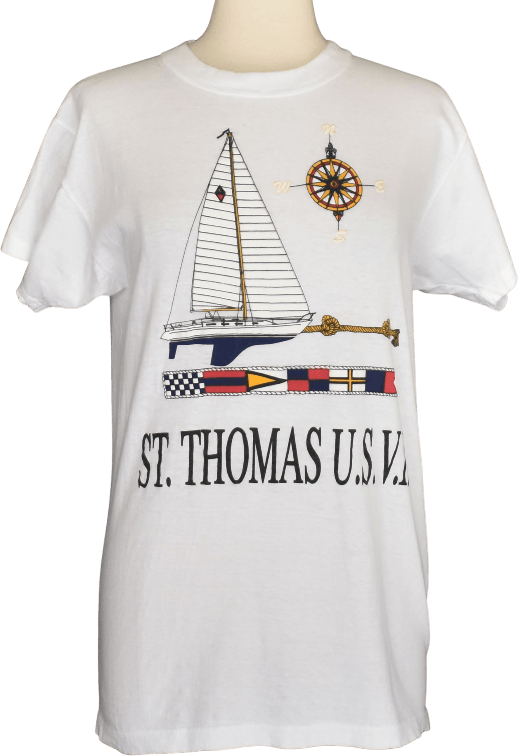 Vintage 90's St Thomas Souvenir Tee by Coco Walk | Shop THRILLING