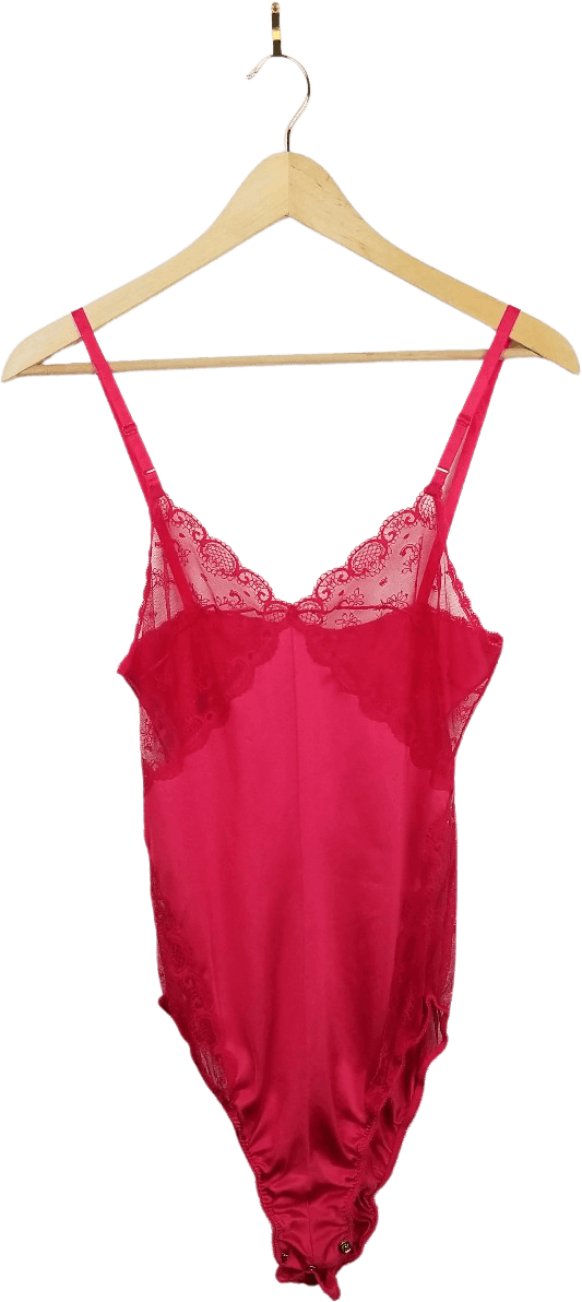 Vintage 70's Red Lace Satin Teddy by Formfit | Shop THRILLING