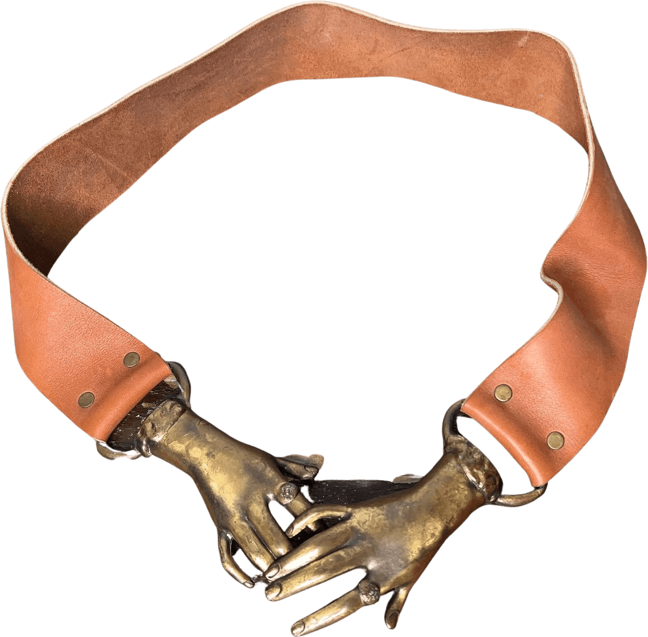 “Bella” Victorian shops Clasped Hands Belt