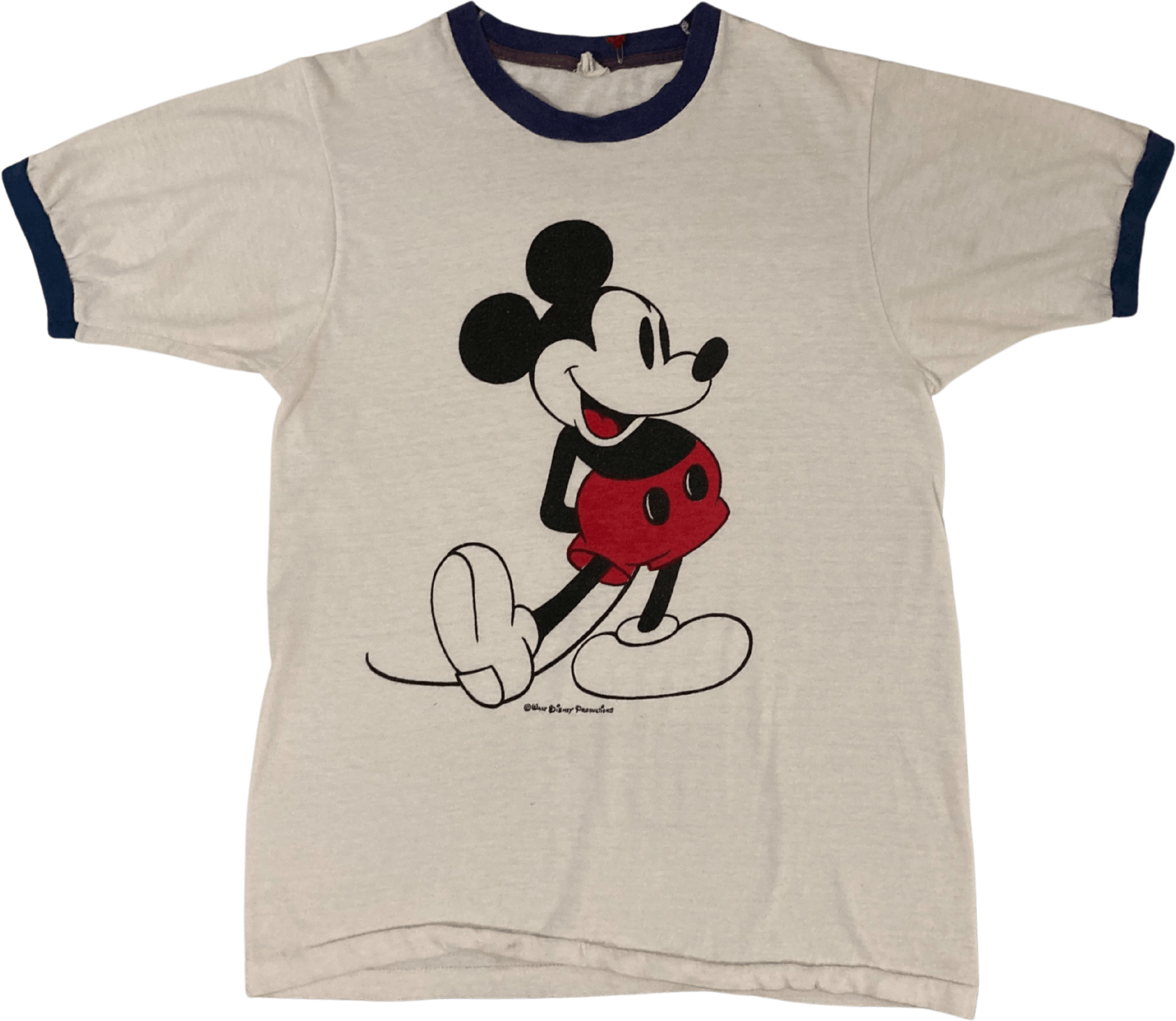 Vintage 70’s White Mickey Mouse T-Shirt | Shop THRILLING