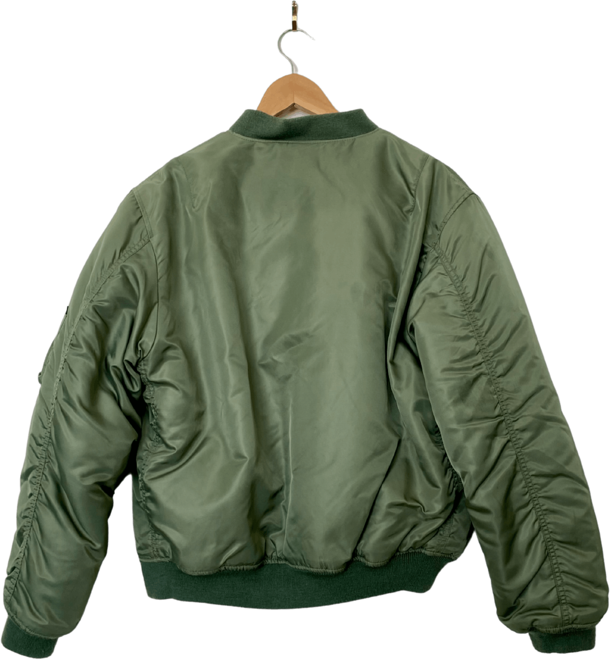 Vintage Green USAF Ma-1 Bomber Flight Jacket by Fostex | Shop THRILLING