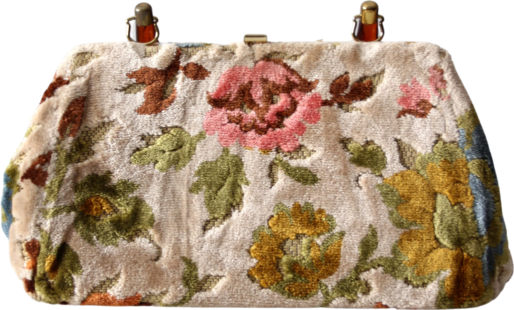 Vintage 60s Carpet Bag Shop THRILLING