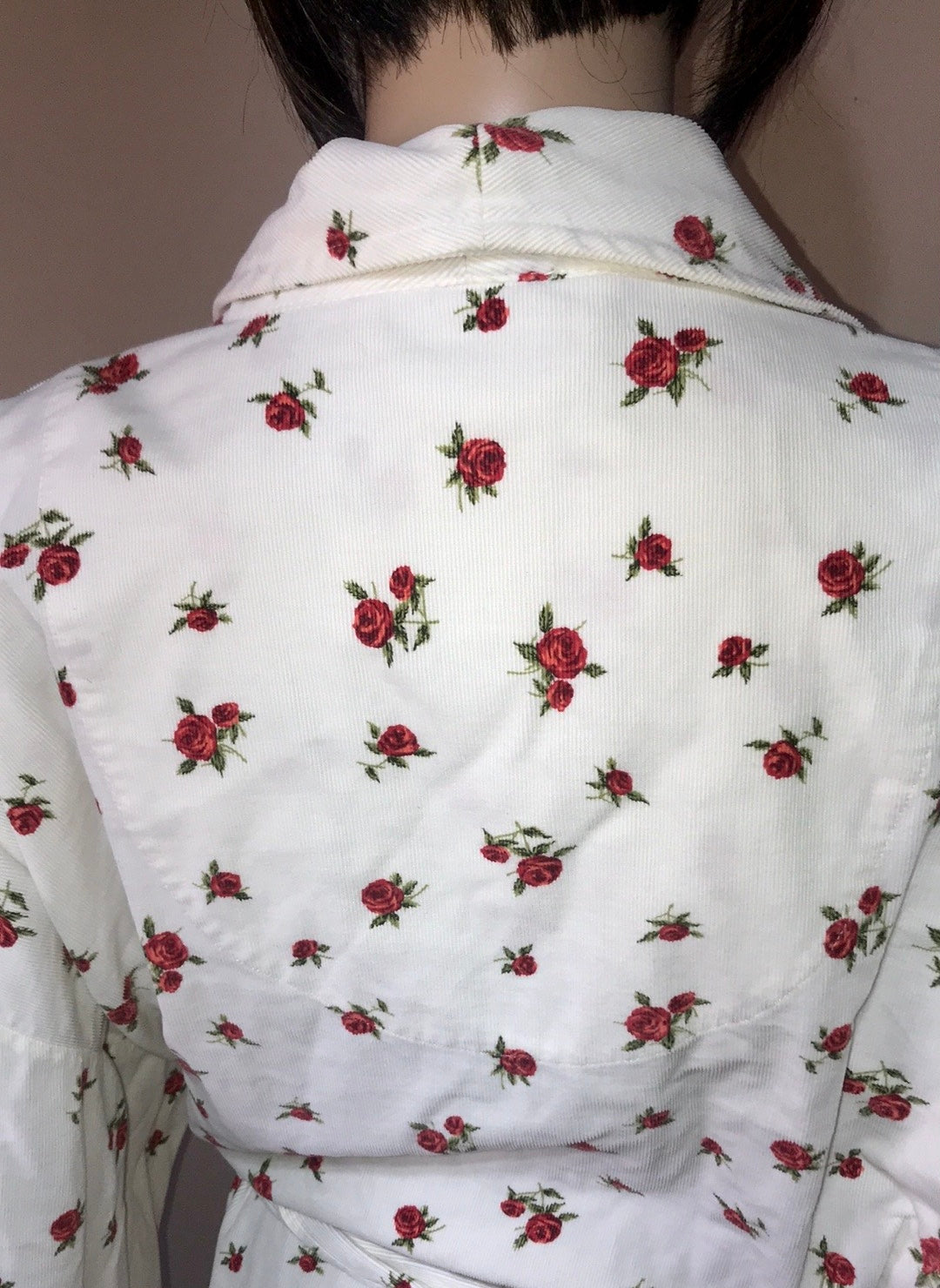 Vintage 90s Country Cotton Fine Wale Corduroy Robe By Victoria's Secret ...