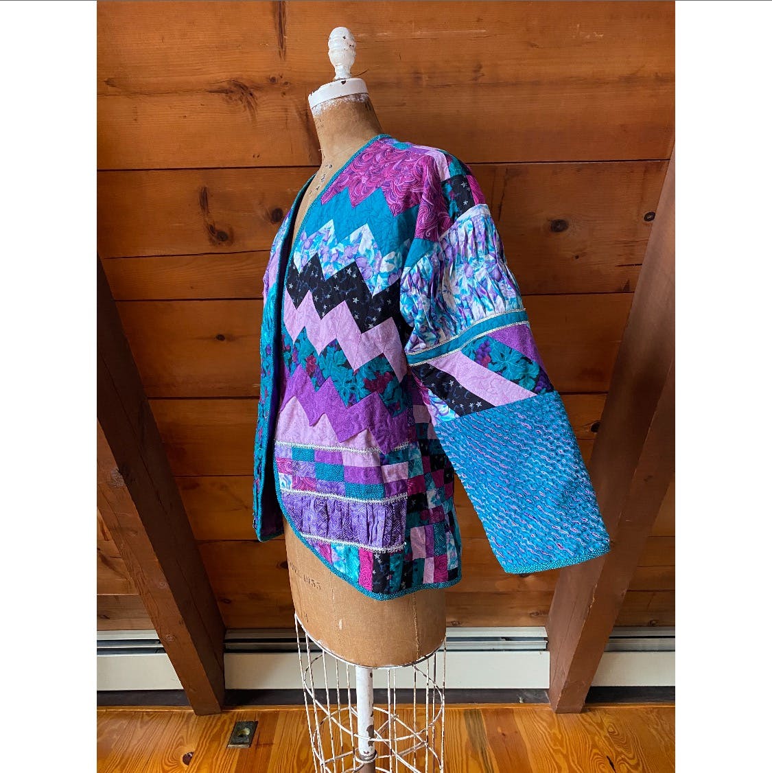 Vintage 80's Funky Patchwork Jacket | Shop THRILLING