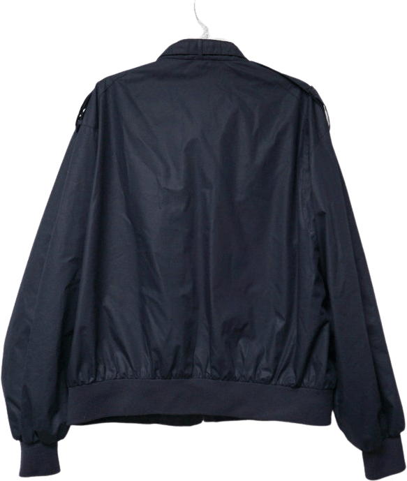 Vintage 80's Navy Bomber Jacket by Members Only | Shop THRILLING