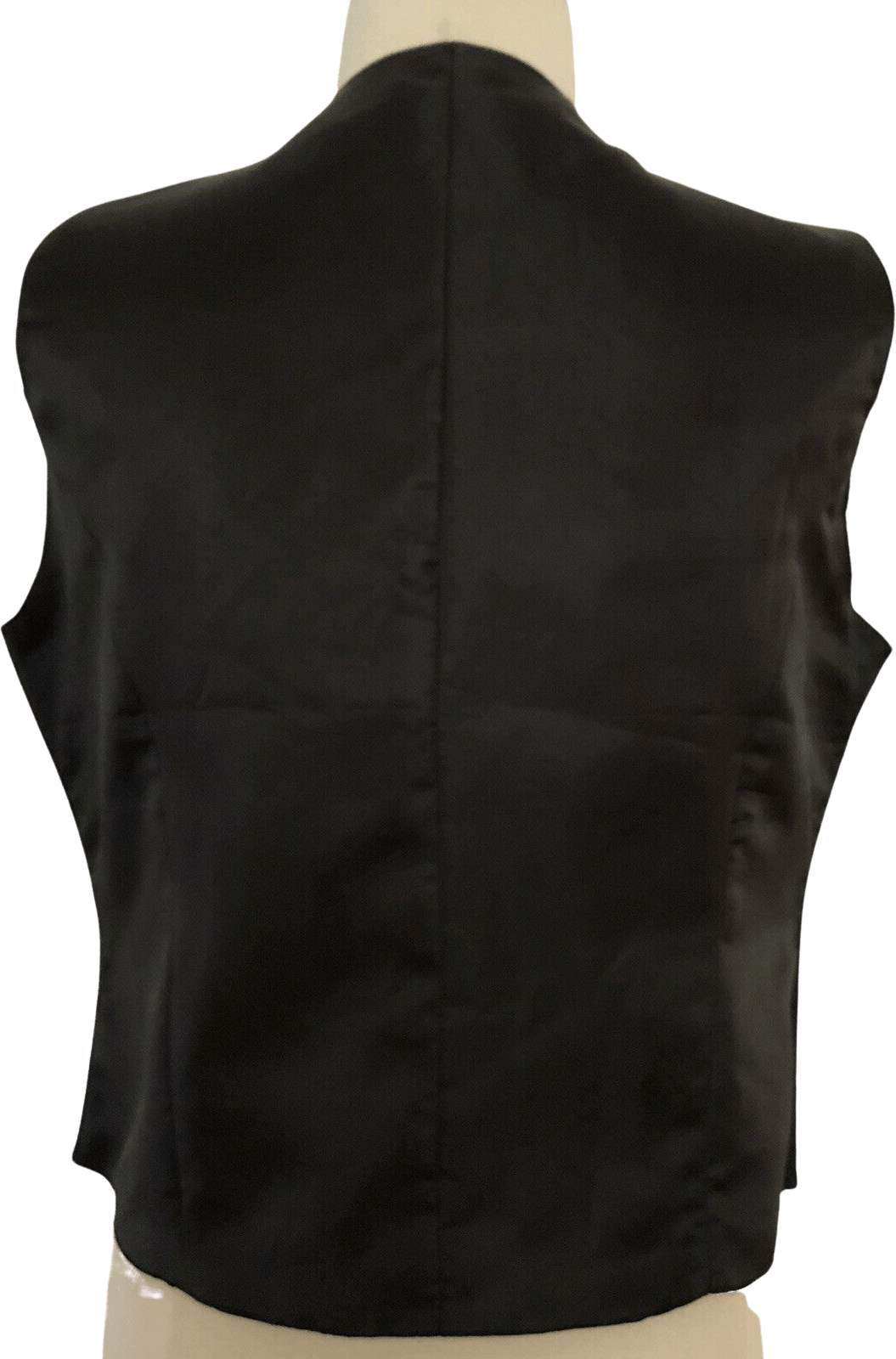 Vintage 80's/90's Black Leather Vest by Styleworks | Shop THRILLING