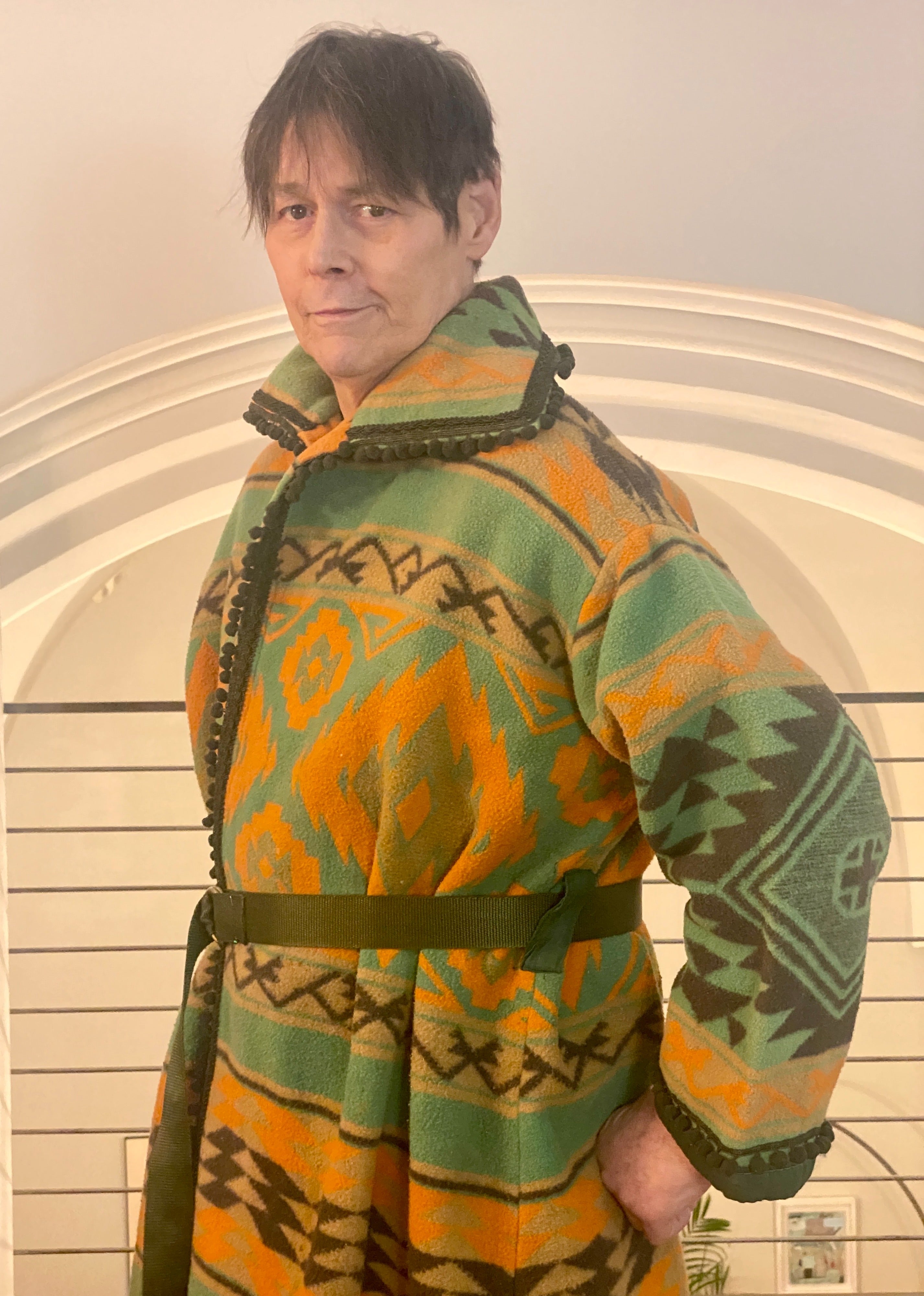 Vintage Reimagined 40’s-50’s Beacon Style Robe - Pom-Pom | Shop THRILLING