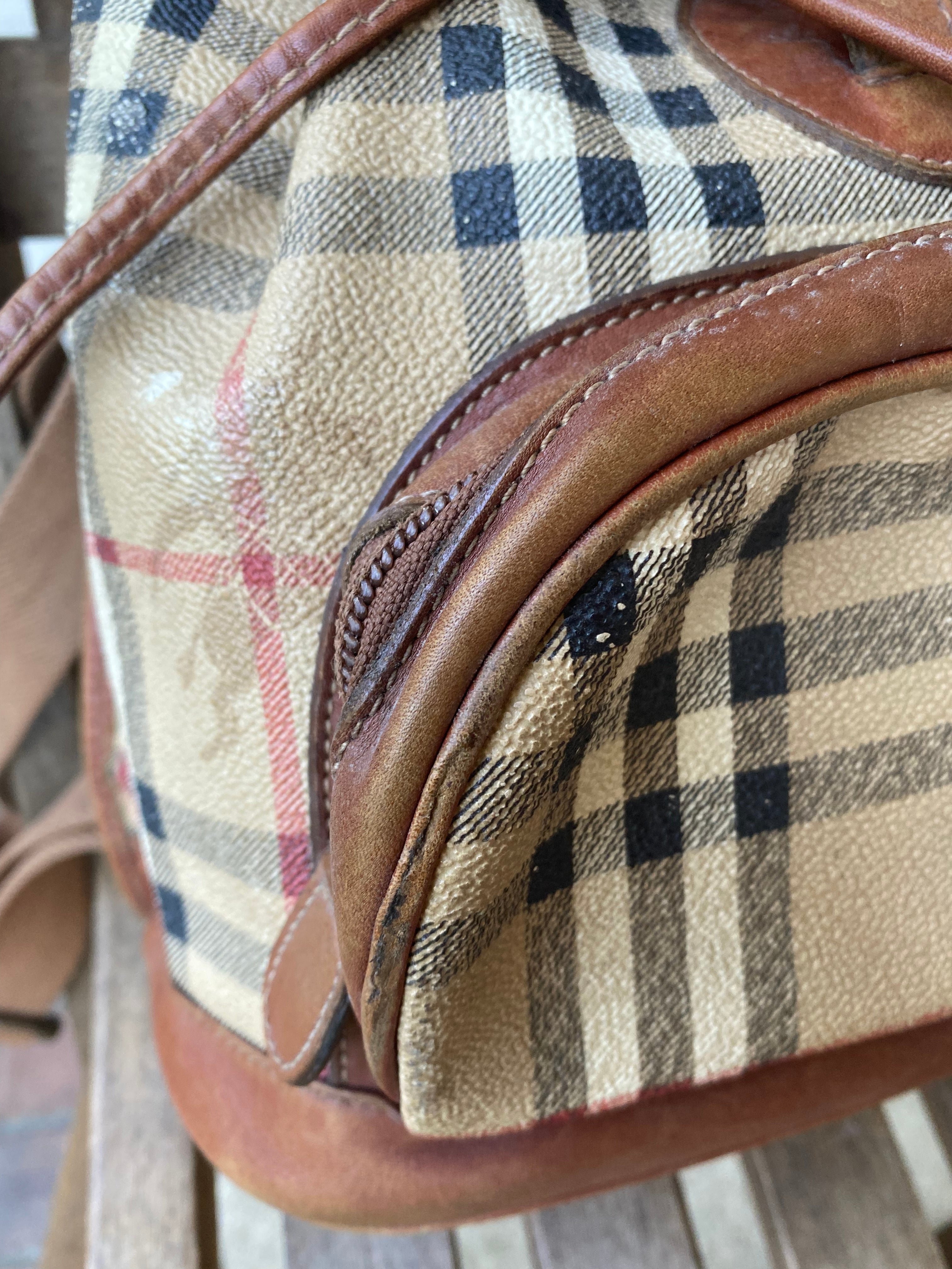 80s Vintage Backpack By Burberry | Shop THRILLING