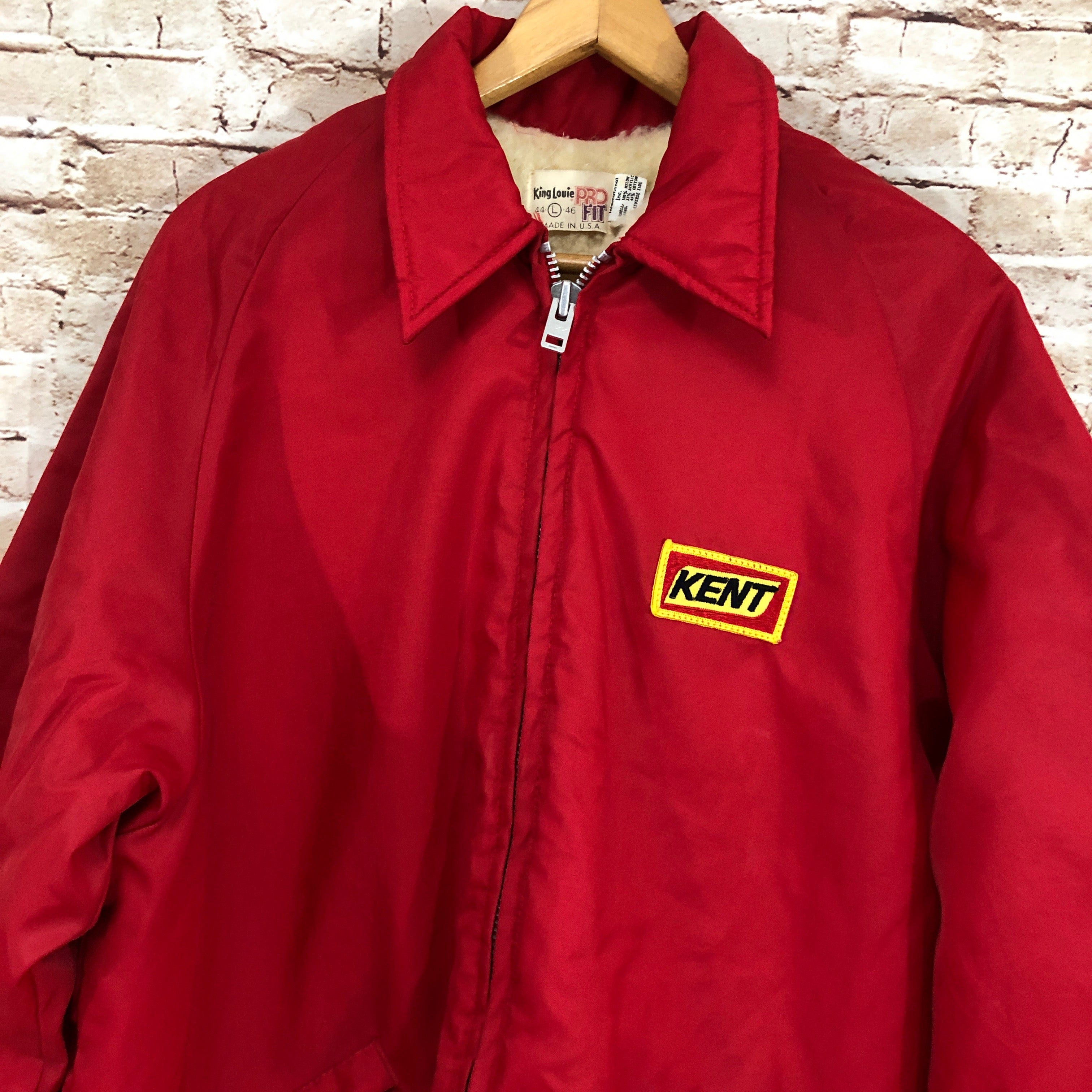 Vintage Nylon Farm Chore Jacket Ranch Snaps by King Louie | Shop THRILLING