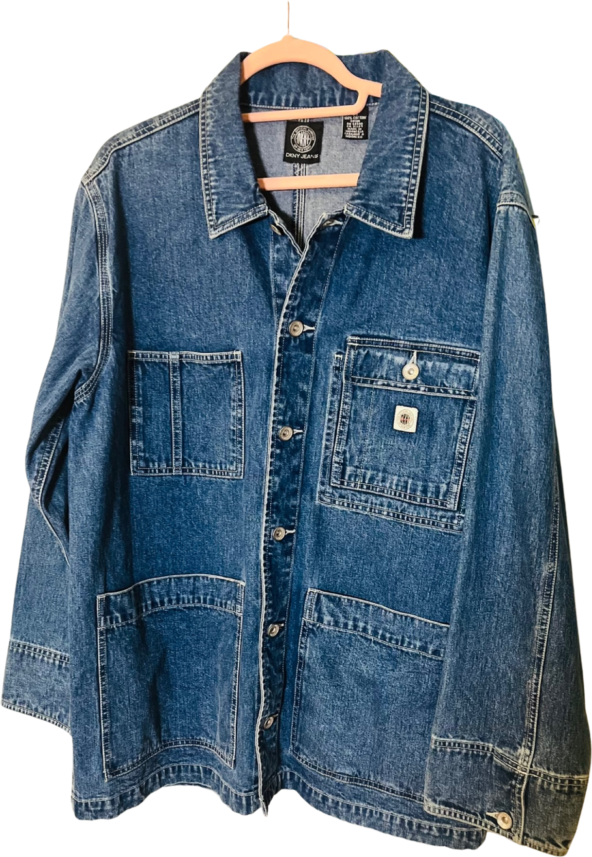 Dkny 2025 jeans coat