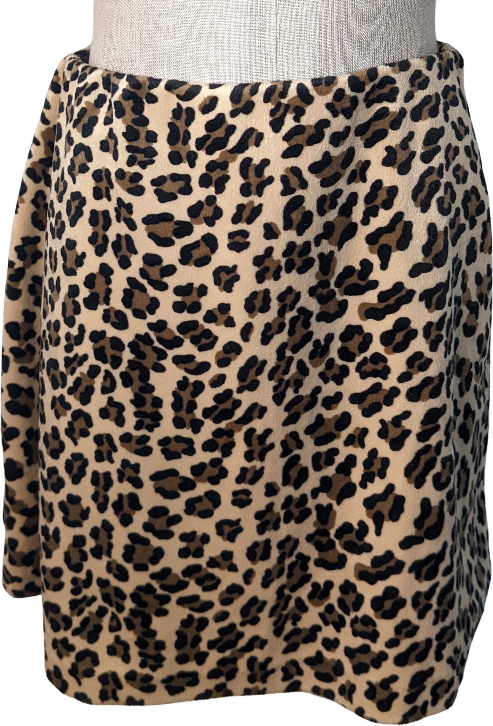 Cheetah skirt 70s cheap