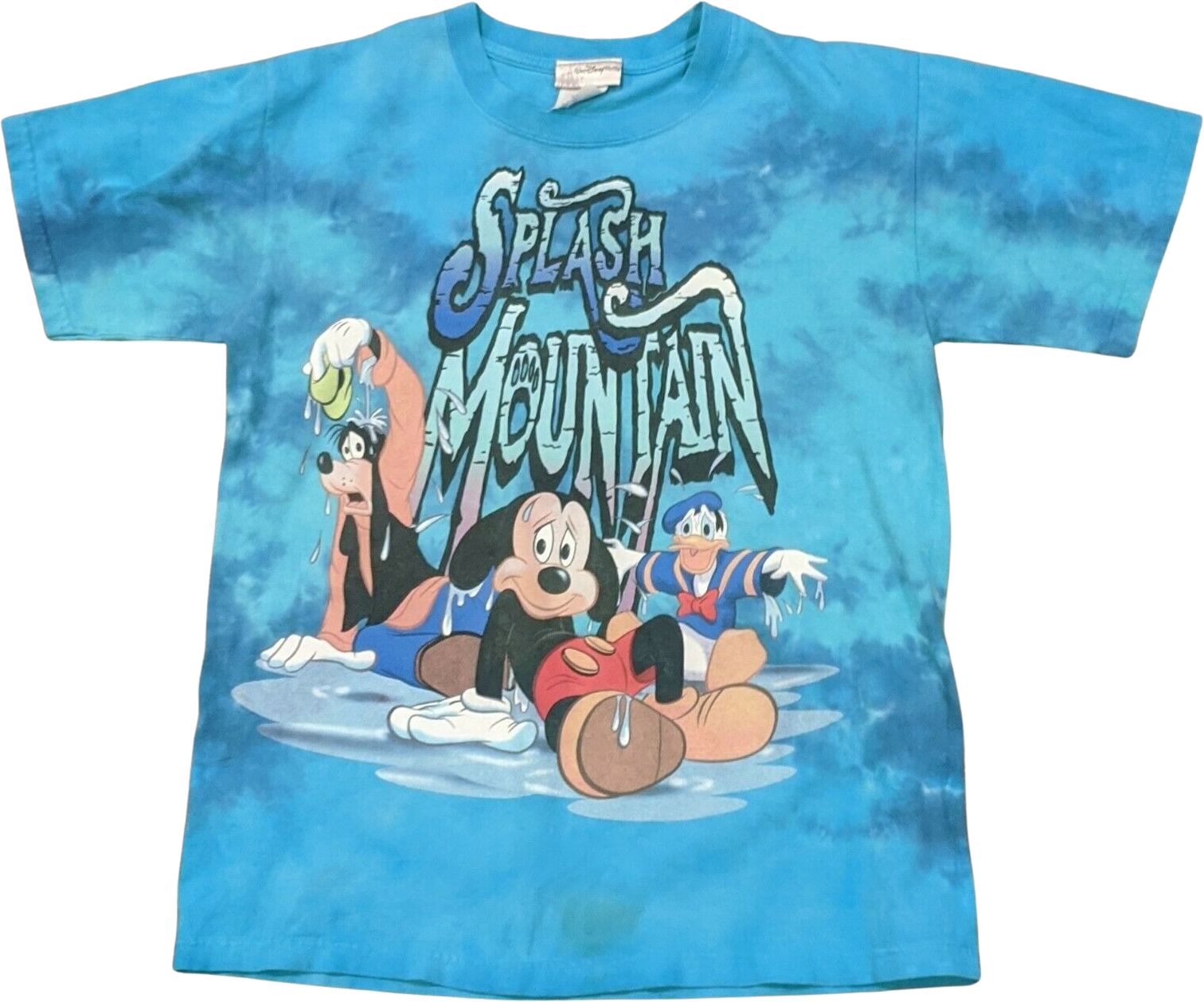 Vintage 90's Disney Splash Mountain Tie Dye T-Shirt by Walt Disney