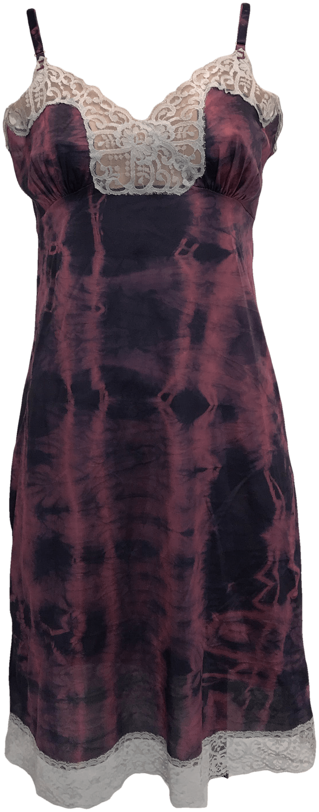 Vintage Purple and Pink Tie Dye Slip Dress | Shop THRILLING