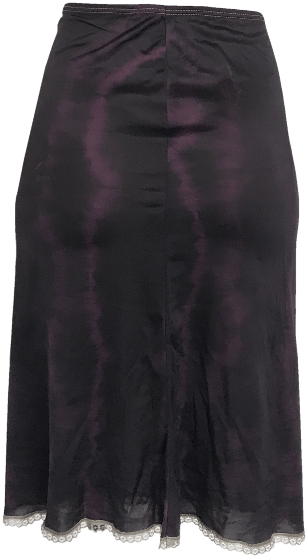 Vintage Dark Purple Tie Dye Half Slip Shop THRILLING