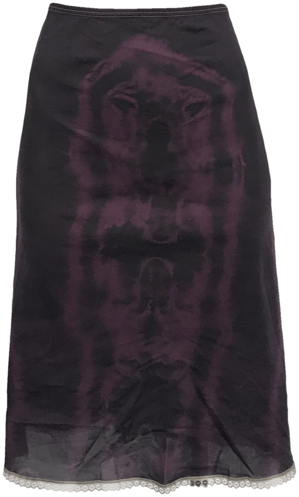Vintage Dark Purple Tie Dye Half Slip | Shop THRILLING