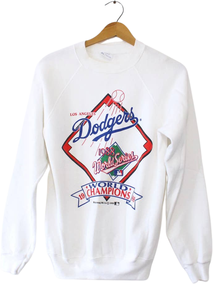 Vintage Los Angeles La Dodgers Baseball World Series Sweatshirt by