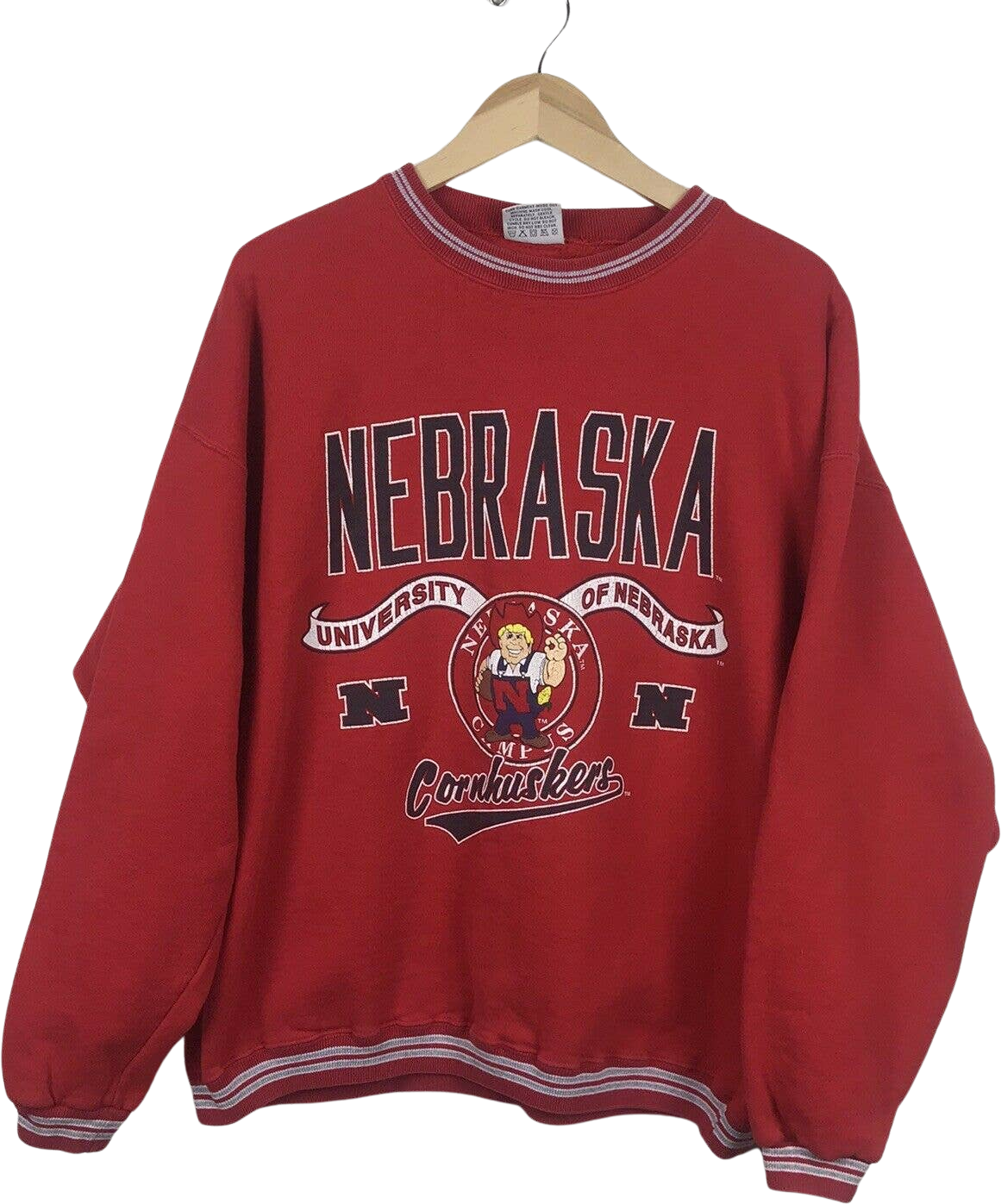 Vintage Nebraska Cornhuskers Crewneck Sweater by Galt Sand Shop
