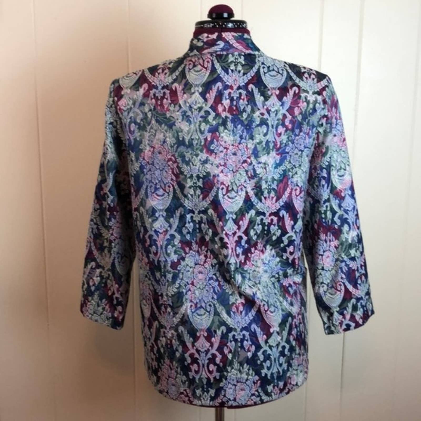 Vintage 80s 90s Oversize Boxy Golden Girls Jacket by Alli Petites ...