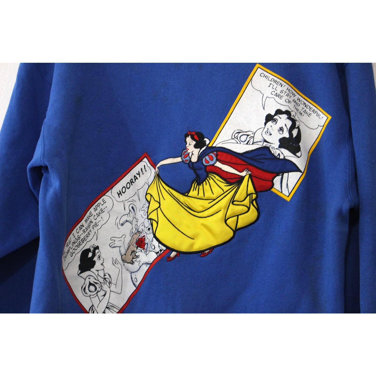 Vintage Walt Disney Snow White Seven Dwarfs Sweatshirt Shop Thrilling 