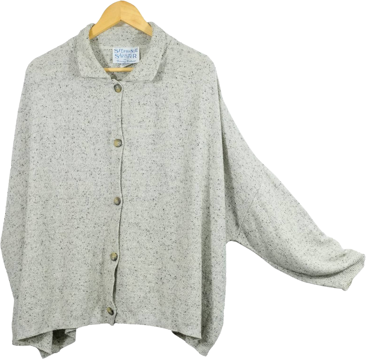 Vintage 80s Lagenlook Sweater Cardigan By Stephanie Schuster | Shop ...