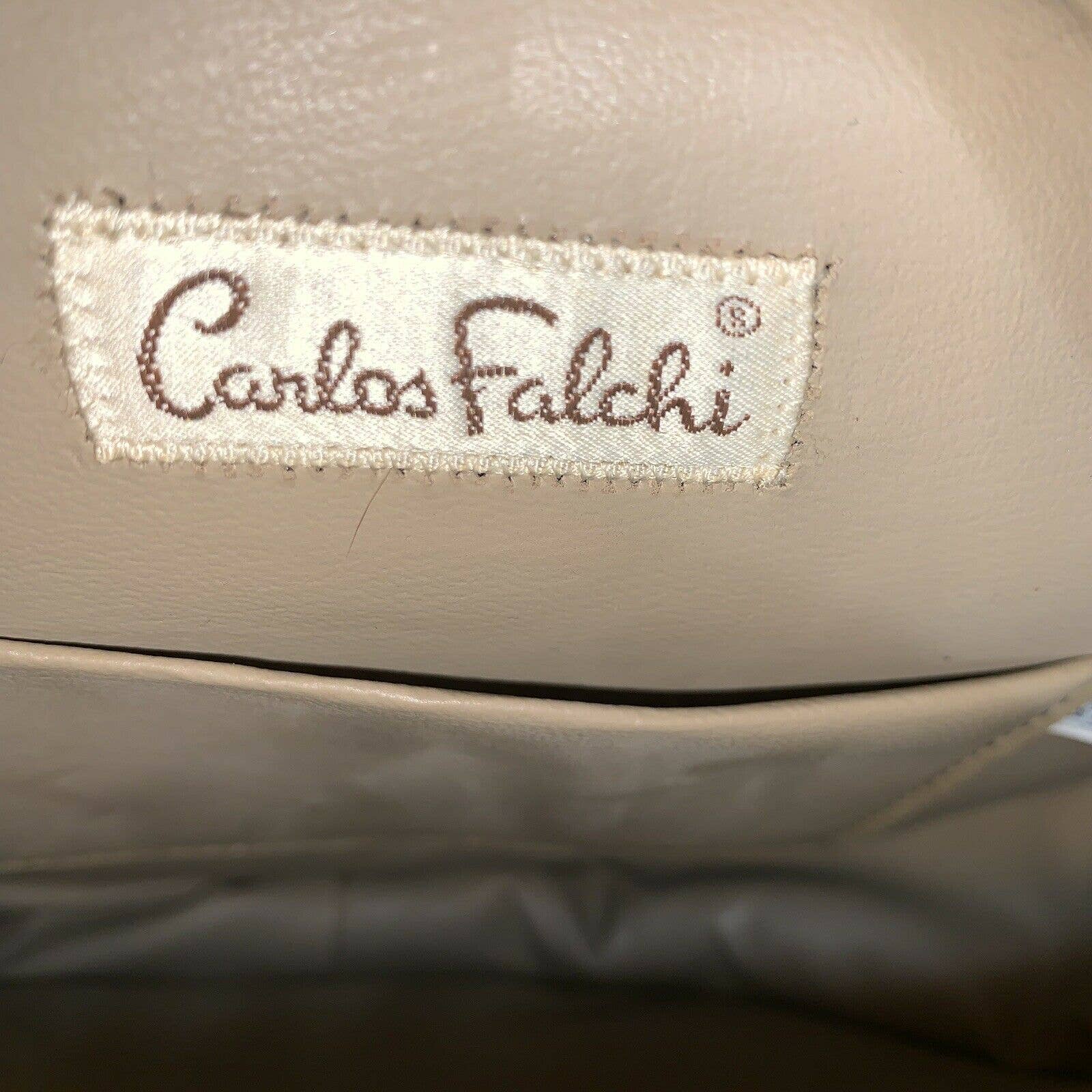 Vintage Pre-Loved Authentic Burnt Orange Leather Canteen Crossbody