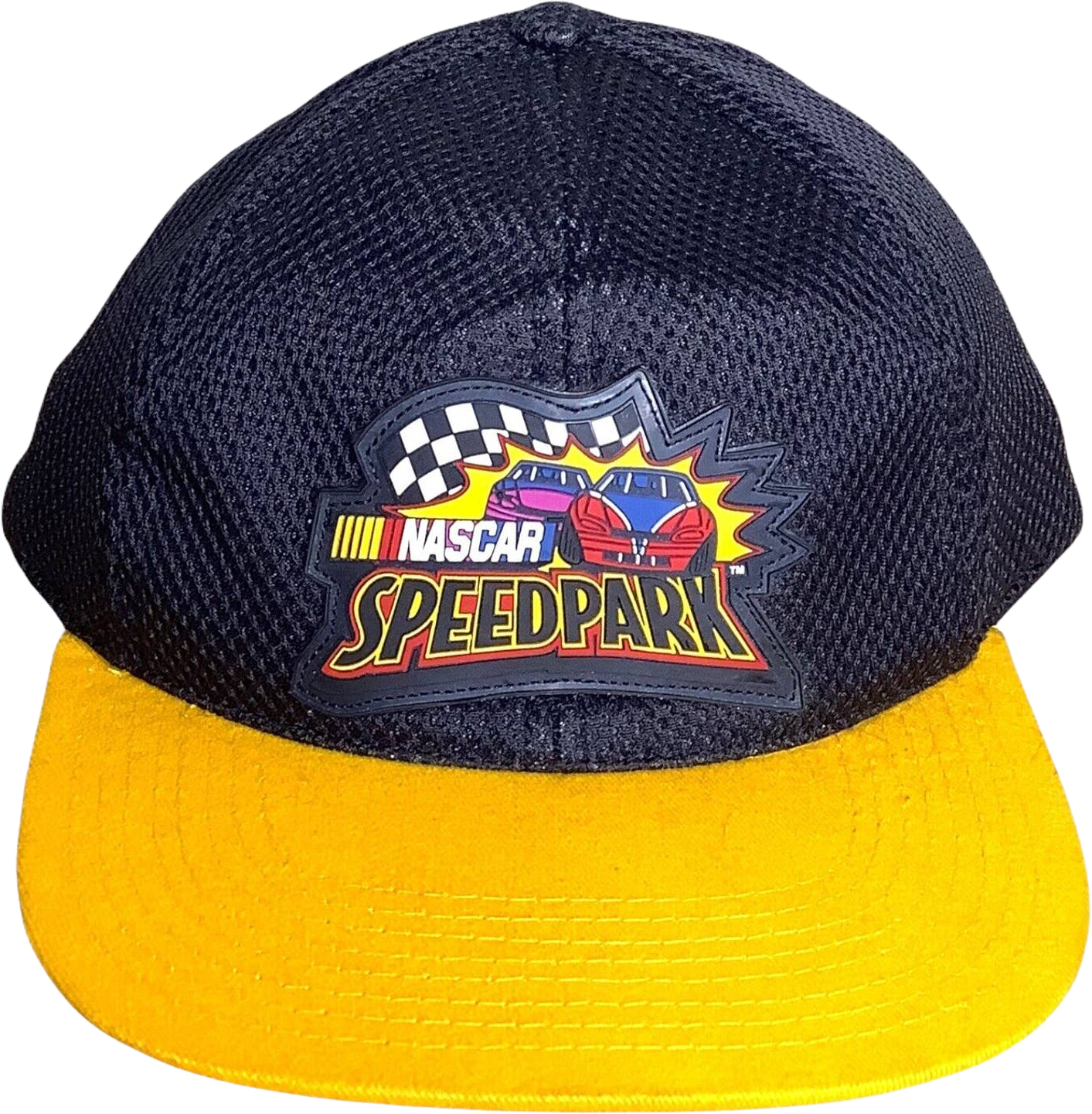 Vintage Sports Specialties Hat 90s Nascar Speedpark on sale Las Vegas 3D Logo Deadstock