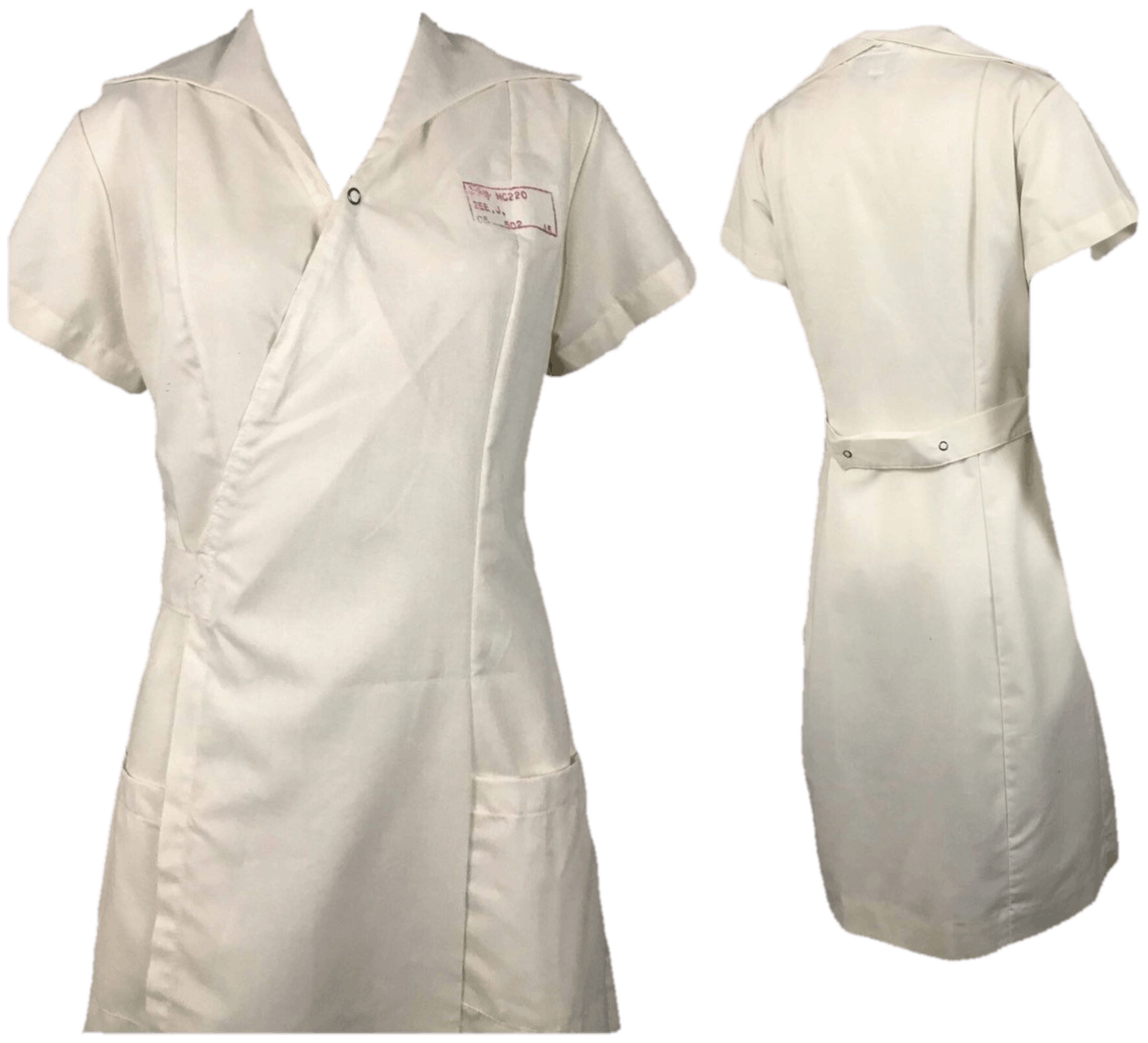 Vintage 60’s Laboratory Wrap Nurse Dress by Angelica | Shop THRILLING