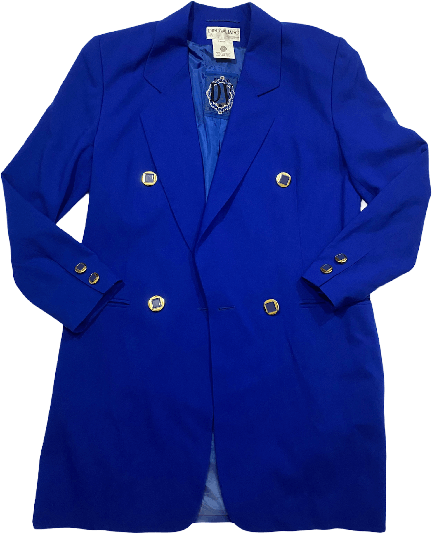 blazer vintage blue
