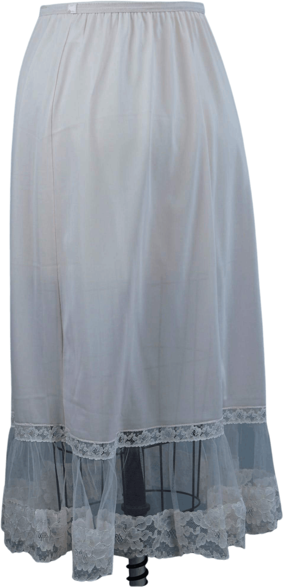 Vintage 70's Pale Pink Lace Nylon Half Slip by Gotham Gold Line Shop