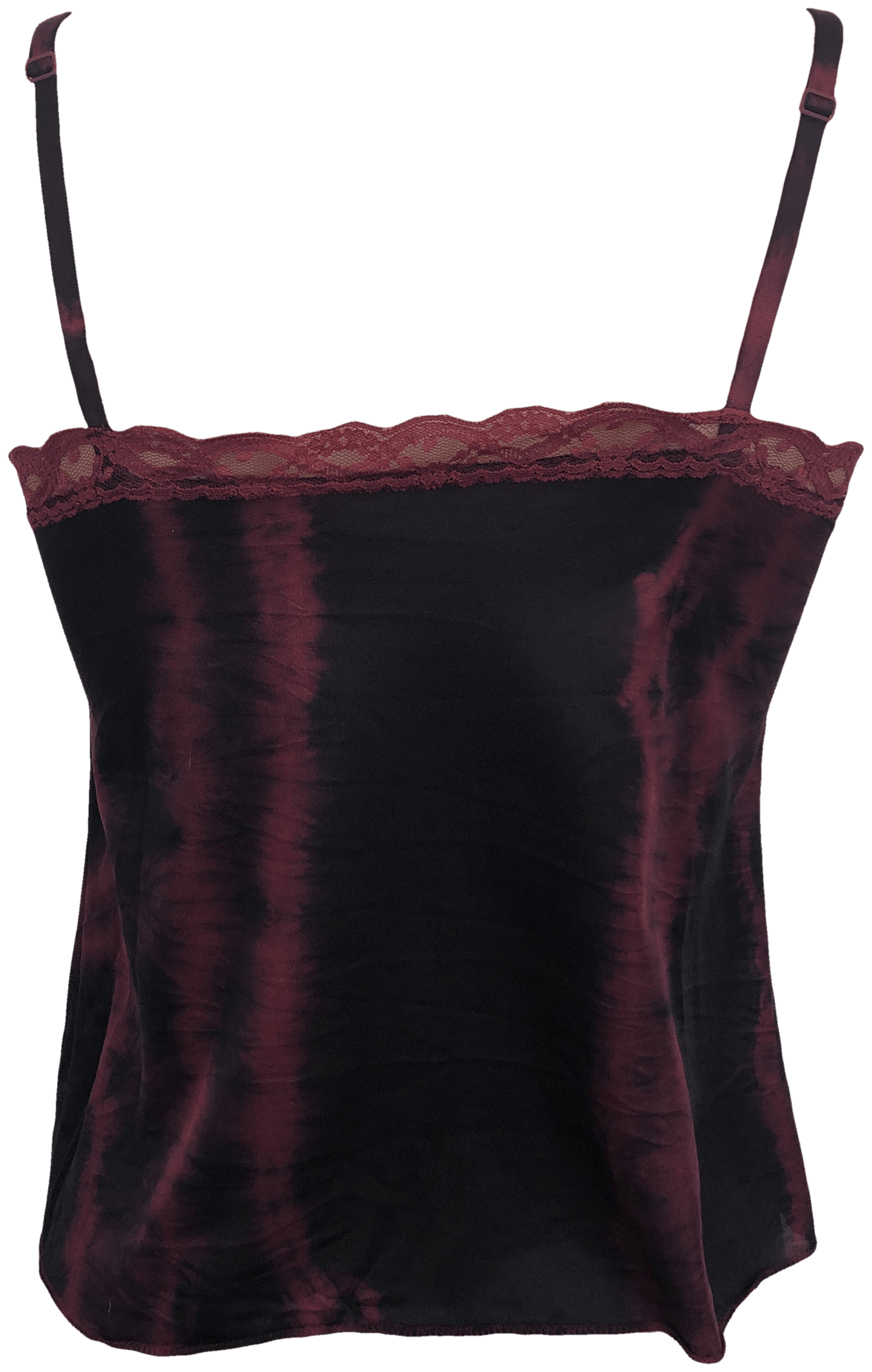 Vintage Burgundy Tie Dye Camisole | Shop THRILLING